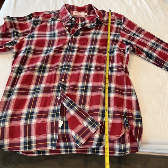 Brooks Brothers Cotton Plaid Button Down - Picture 9 of 10